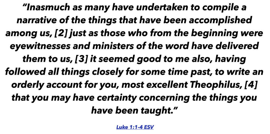 Luke 1-4