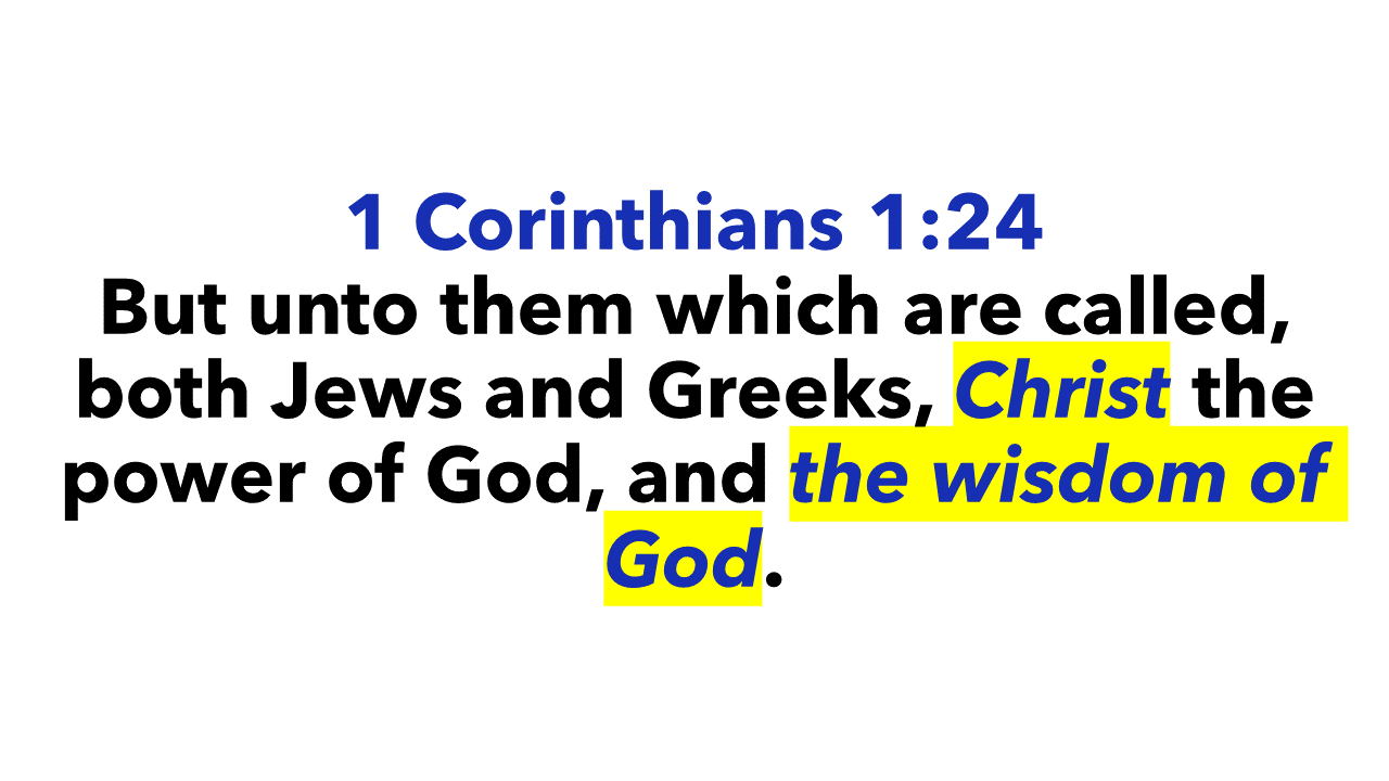 1 Corinthians 1:24