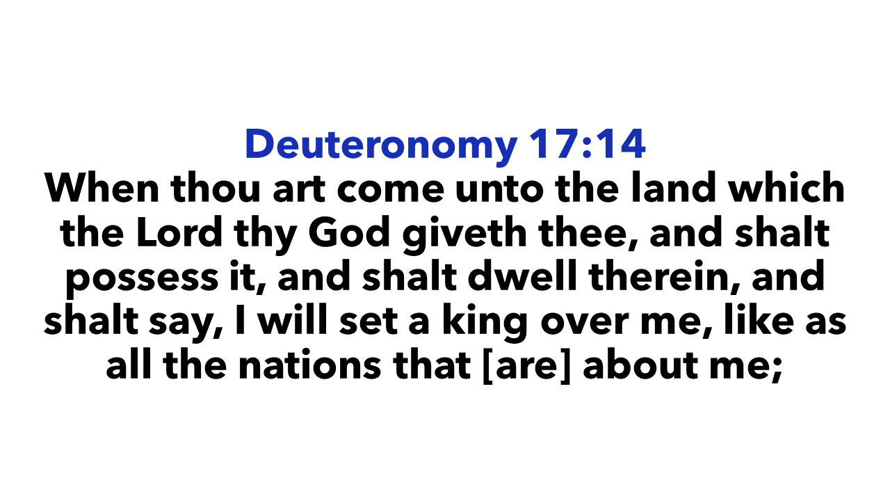 Deuteronomy 17:14