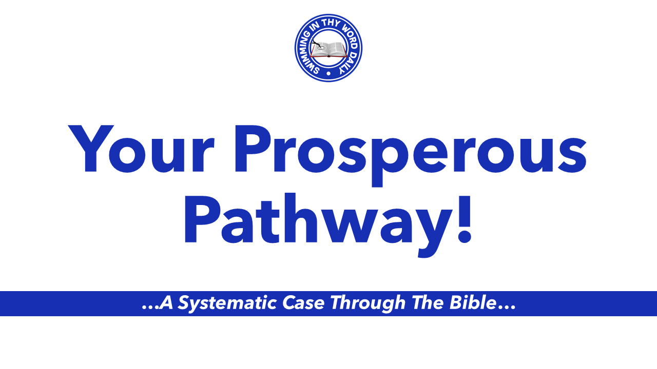 Joshua 1 - Your Prosperous Pathway