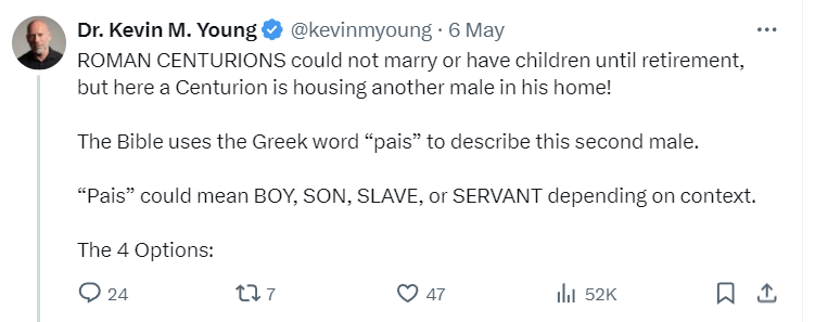 Tweet #2 About Jesus Affirming Same Sex Relationships