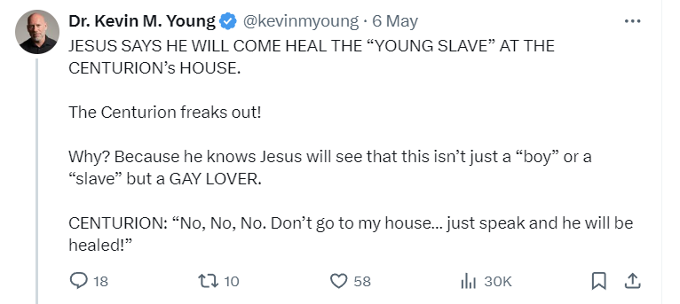 Did Jesus Affirm Same Sex Relationships? Tweet #7