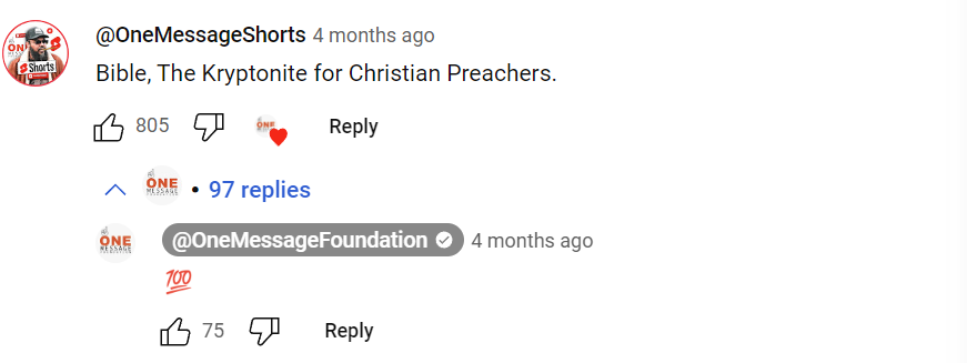 Uthman Ibn Farooq Comment vs Christian Street Preacher
