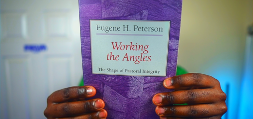 Working The Angles By Eugene Peterson