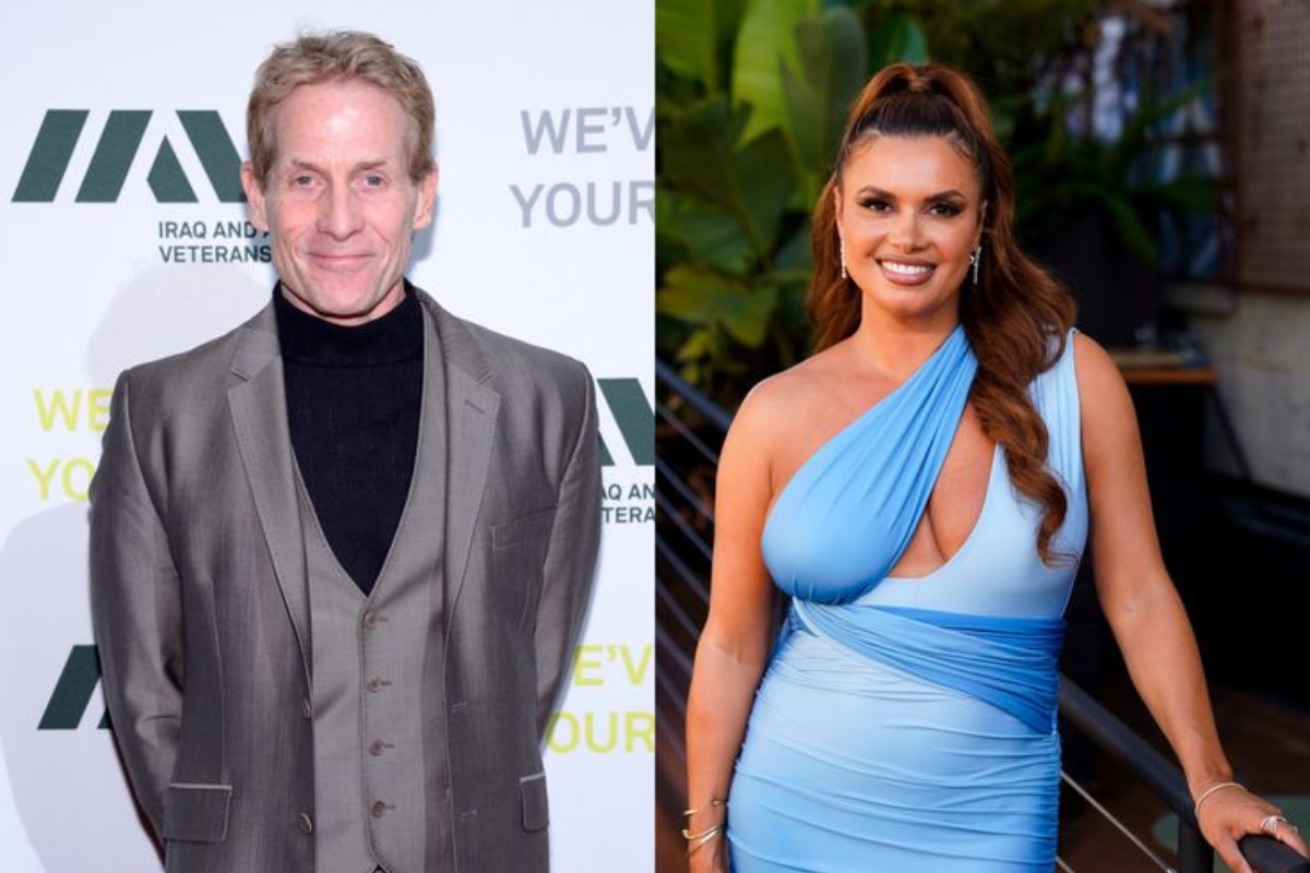 An image of Skip Bayless and Joy Taylor.