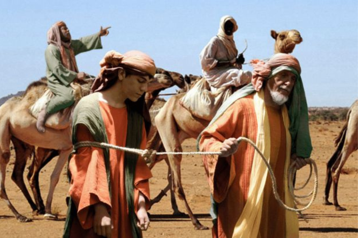 A depiction of Joseph's story in the Bible.
