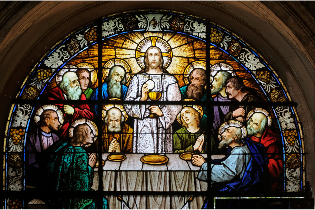An image of The Last Supper.