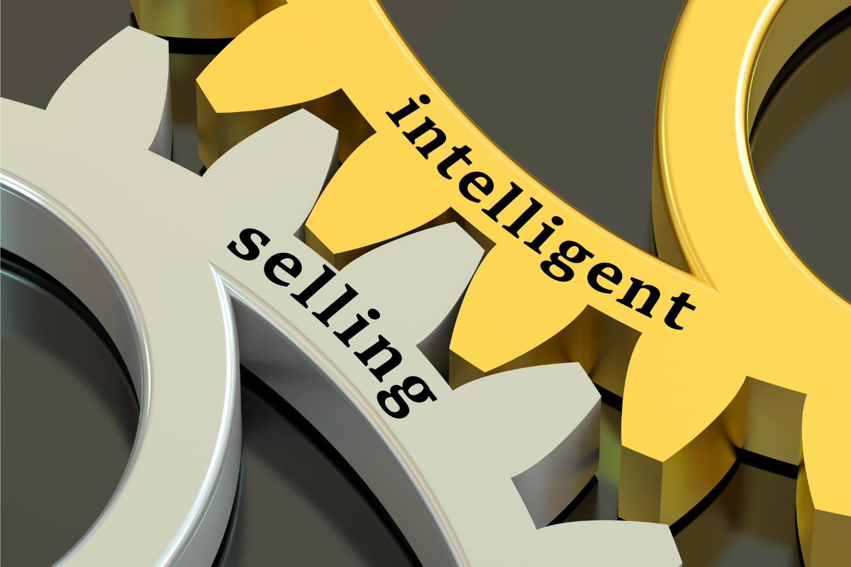 A mechanical image that portrays upselling.