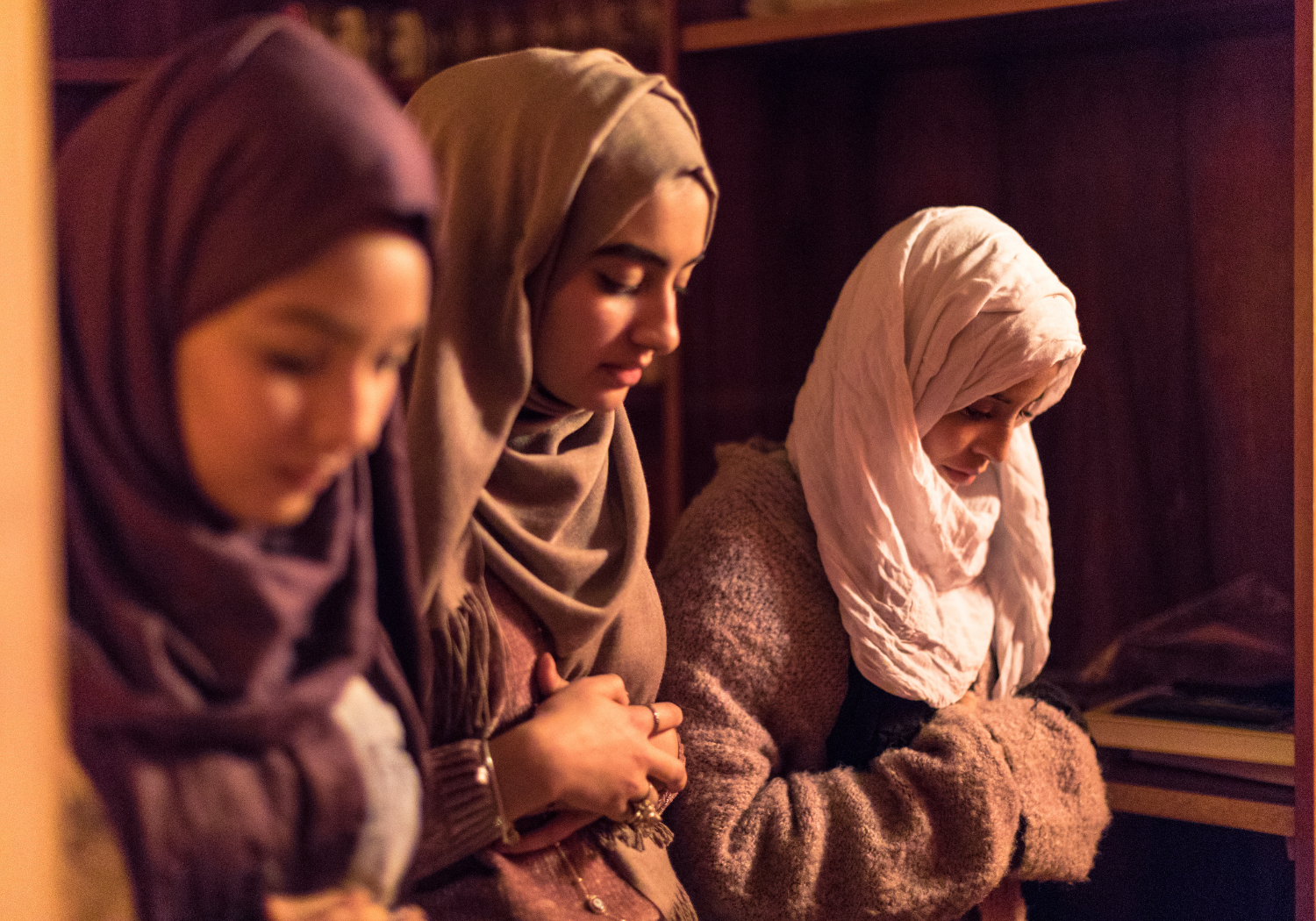 A group of Muslim women.