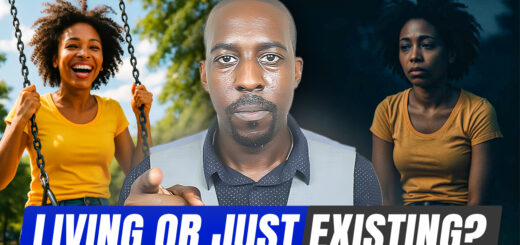 the difference between living vs dying