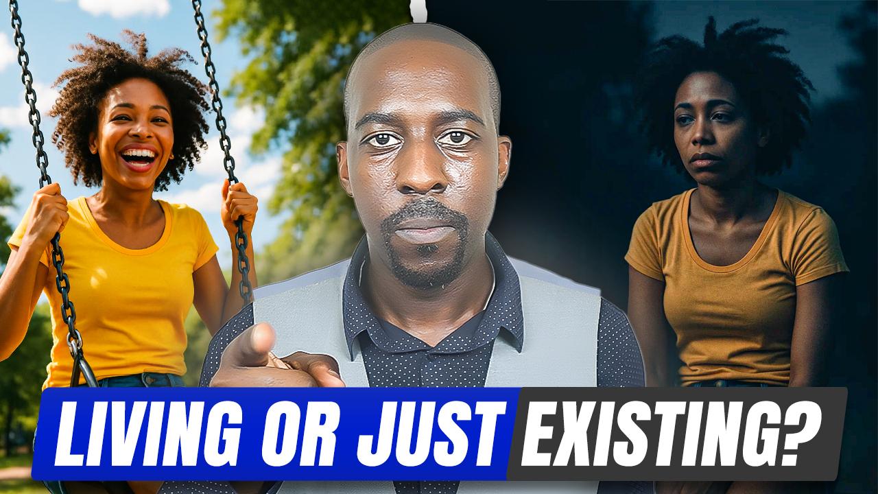 the difference between living vs dying