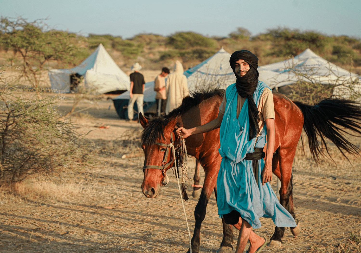 An image of a nomadic Arab tribe.